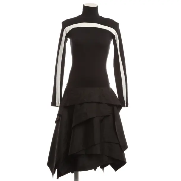 Dress, in Black, Polyamide, Marcelo Burlon