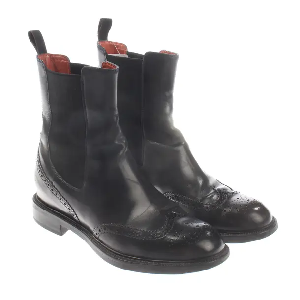 Stiefeletten, in Schwarz, Santoni