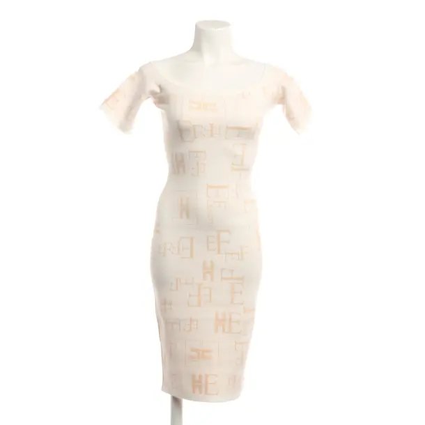Abito, in Beige, Viscosa, Elisabetta Franchi
