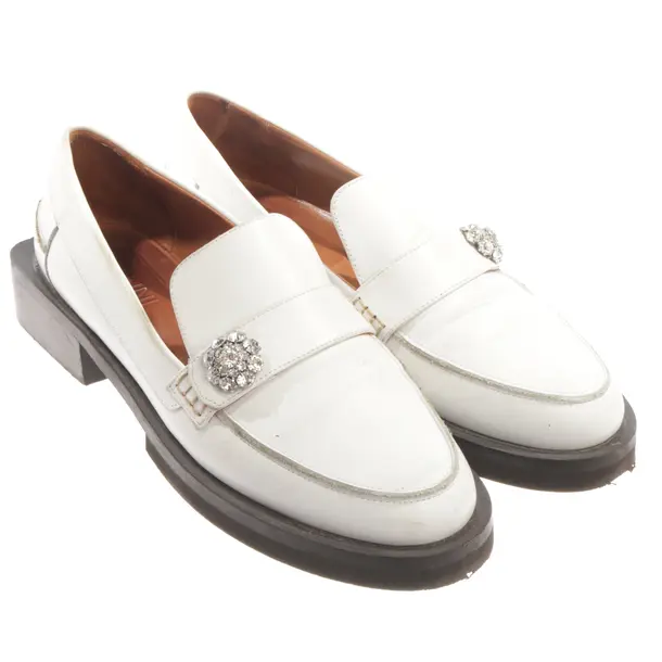 Loafers, in Weiß, Ganni