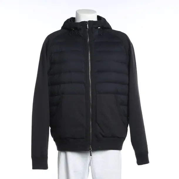 Mid-Season Jacket, in Navy, Polyamide, MooRER