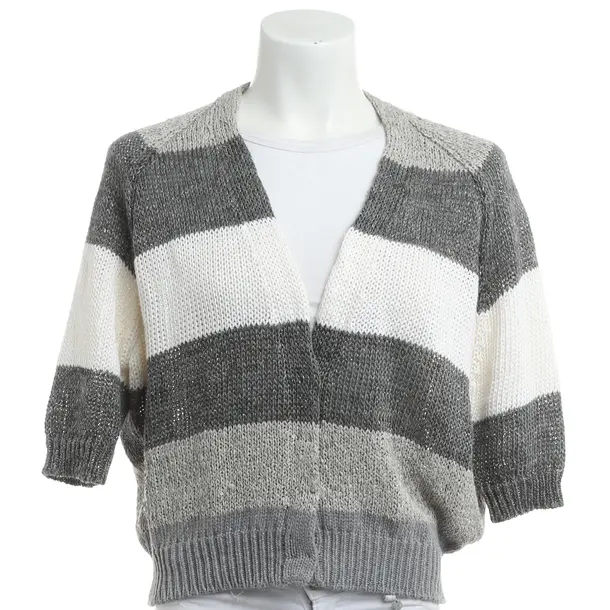 Strickjacke, in Mehrfarbig, Polyurethan, Brunello Cucinelli