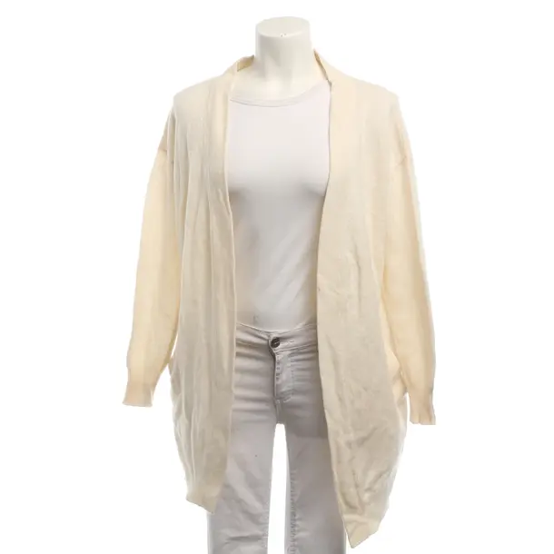 Cardigan, in Beige, Cotton, Dear Cashmere