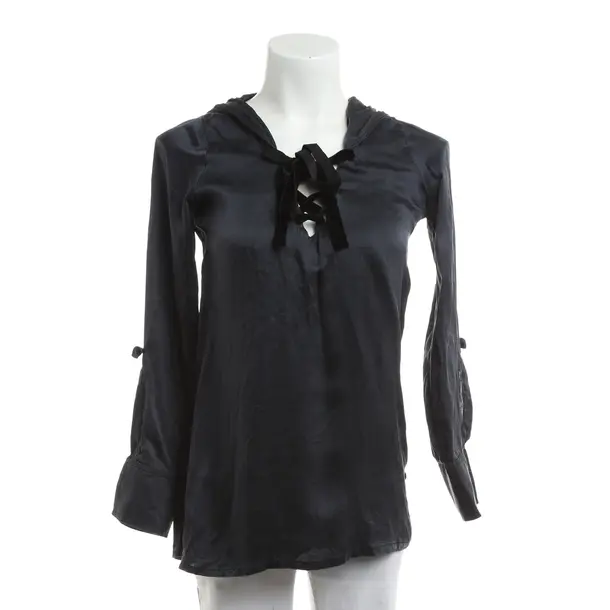 Blouse, in Dark Gray, Silk, Zadig & Voltaire