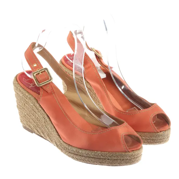 Wedges, in Orange, Christian Louboutin