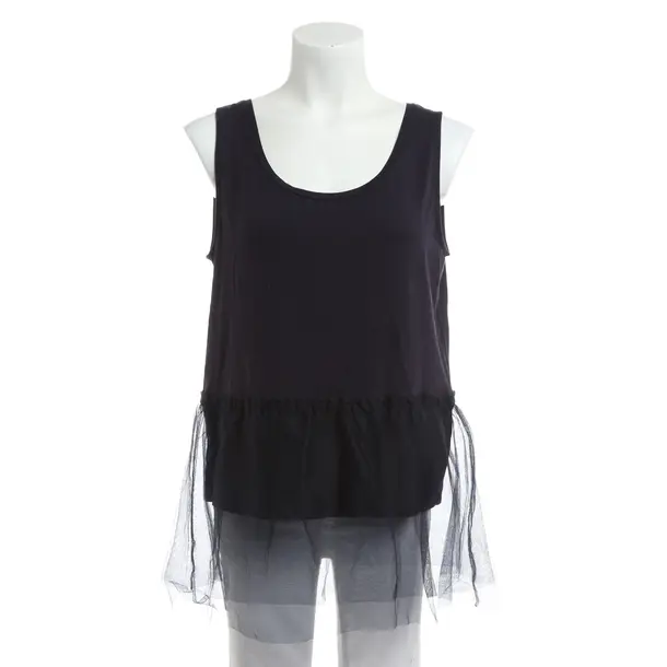 Top, in Navy, Viscose, Riani