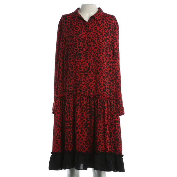Kleid, in Rot, Polyester, Steffen Schraut