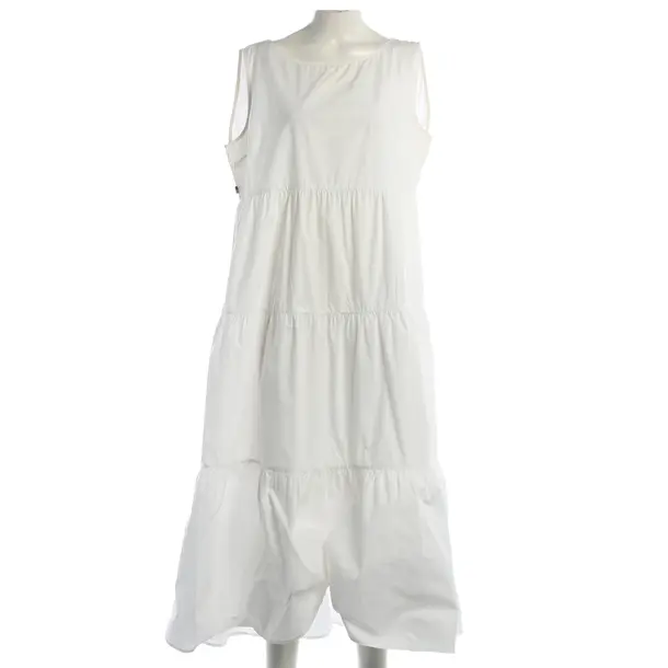 Dress, in White, Cotton, Woolrich