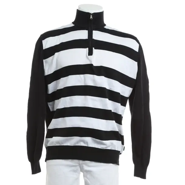 Jumper, in Black, Cotton, Hugo Boss Black Label