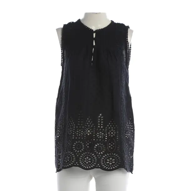 Top, in Navy, Baumwolle, Marc Cain