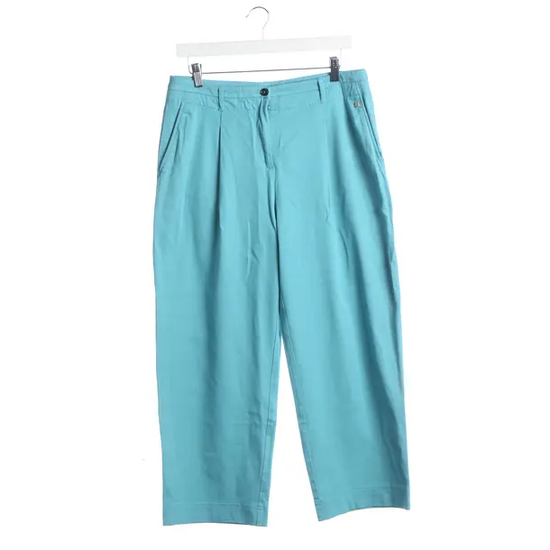Pants, in Blue, Cotton, Marc Cain