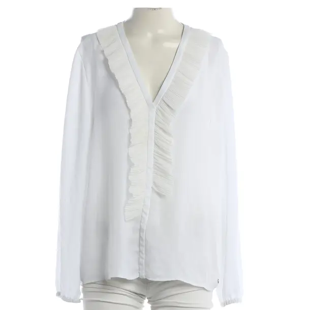 Blouse, in White, Polyester, Marc Cain