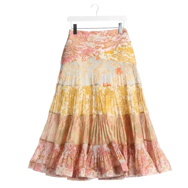 Skirt, in Multicolored, Polyester, Zimmermann