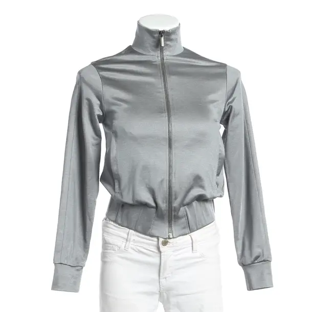 Sweatjacke, in Grau, Baumwolle, Alphatauri