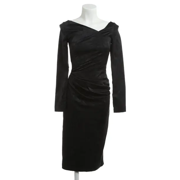 Cocktail Dress, in Black, Polyester, Talbot Runhof