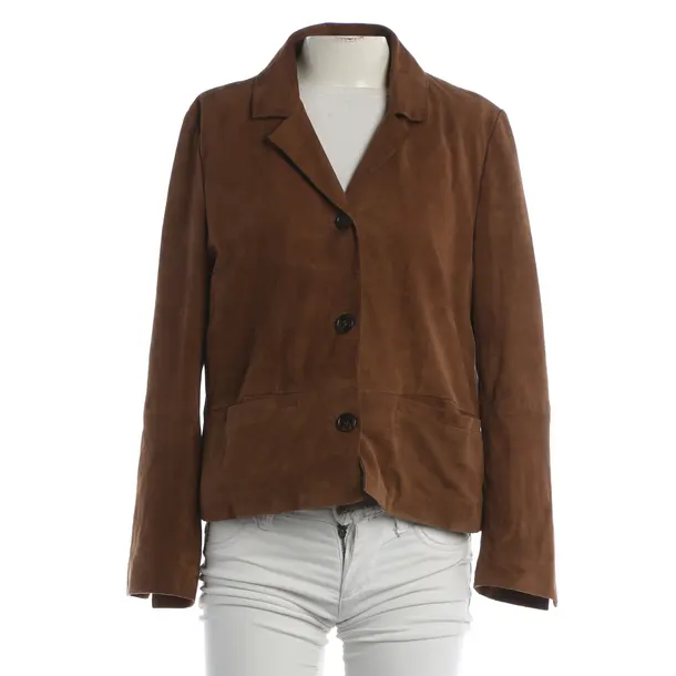 Lederjacke, in Braun, Leder, Mrs & Hugs