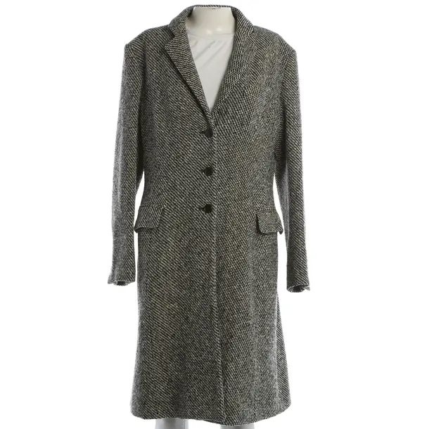Mid-Season Coat, in Beige, Wool, Strenesse