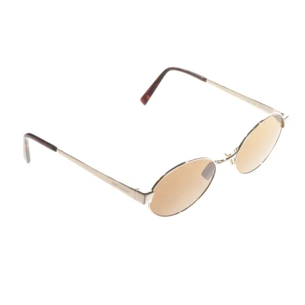 Occhiali da sole, in Oro, Plastica / metallo, Saint Laurent