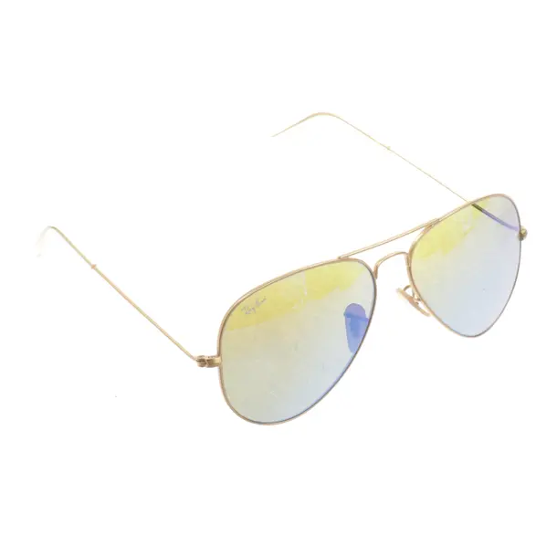 Occhiali da sole, in Oro, Plastica / metallo, Ray Ban
