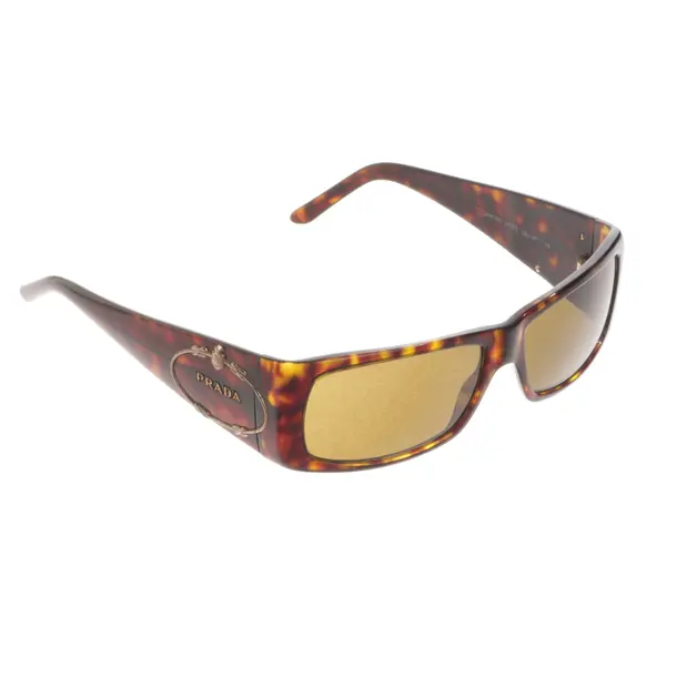Sonnenbrille, in Braun, Kunststoff, Prada
