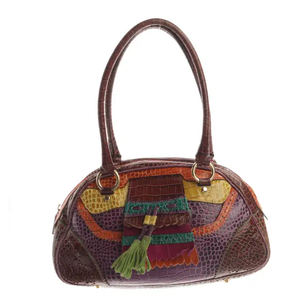 Schultertasche, in Mehrfarbig, Leder, Etro