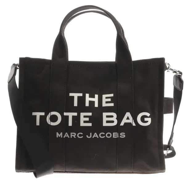 Handtasche, in Schwarz, Baumwolle, Marc Jacobs