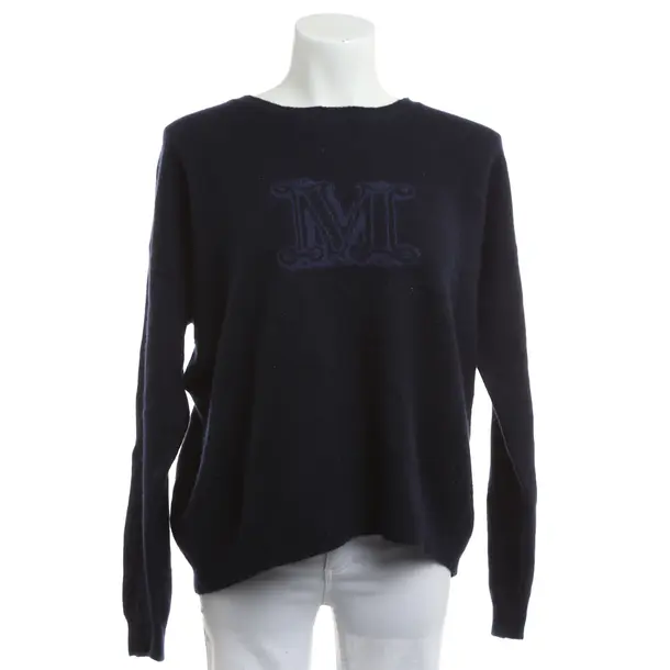 Pullover, in Navy, Baumwolle, Max Mara