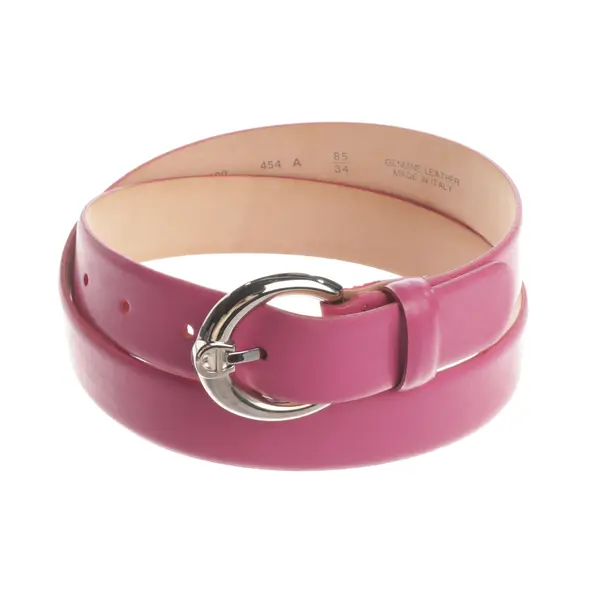 Gürtel, in Rosa, Leder, Aigner