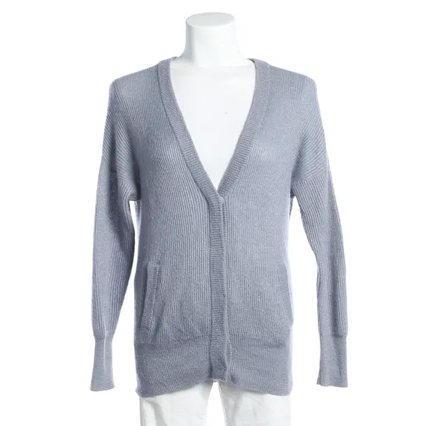 Cardigan, in Blue, Polyamide, Brunello Cucinelli