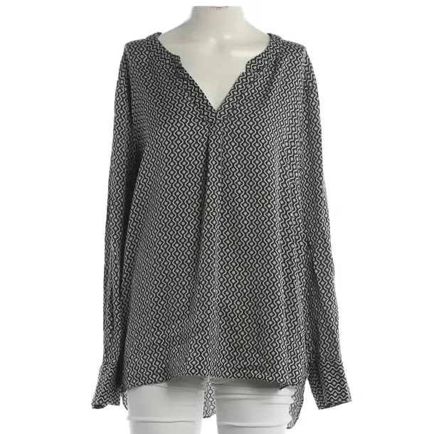 Bluse, in Grau, Seide, Herzensangelegenheit