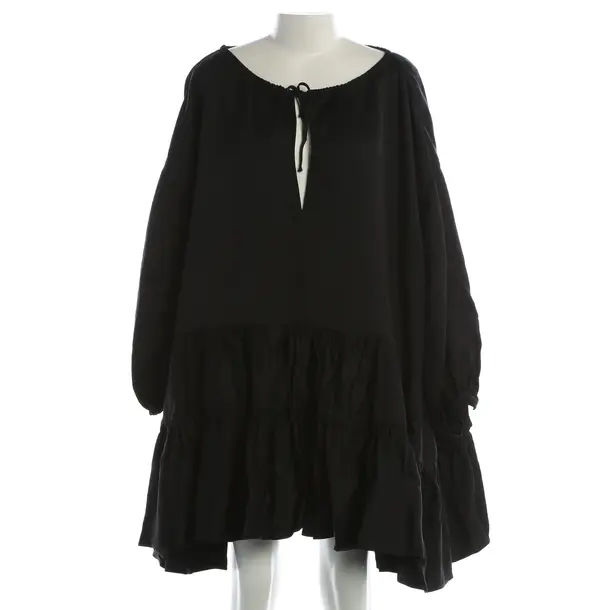 Kleid, in Schwarz, Leinen, Marques Almeida