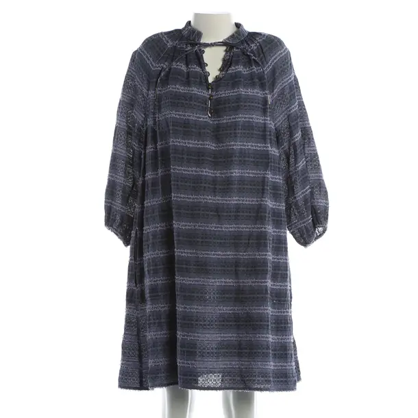 Kleid, in Navy, Baumwolle, Bally