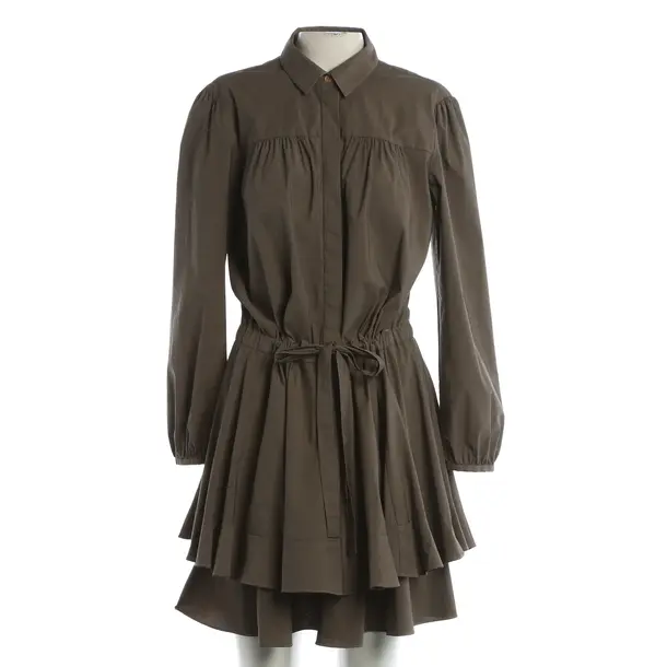 Dress, in Light Brown, Cotton, Steffen Schraut