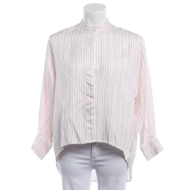 Blouse, in White, Acetate, Maje