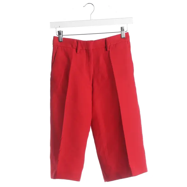 Bermuda Shorts, in Red, Wool, Valentino