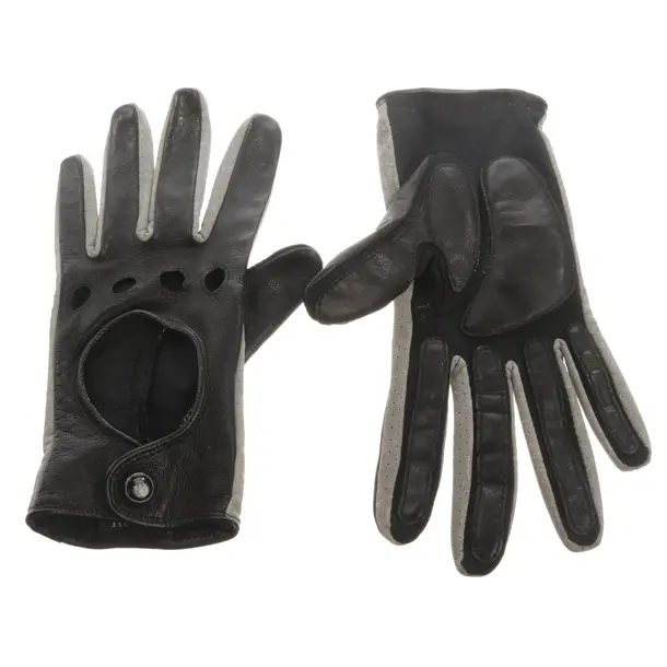 Leather Gloves, in Black, Leather, Roeckl