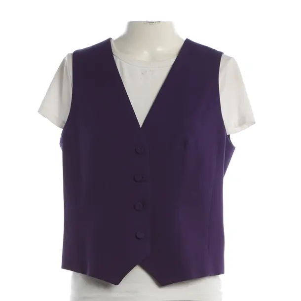 Gilet, in Viola, Viscosa, Riani