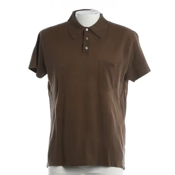 Polo Shirt, in Brown, Cotton, Windsor