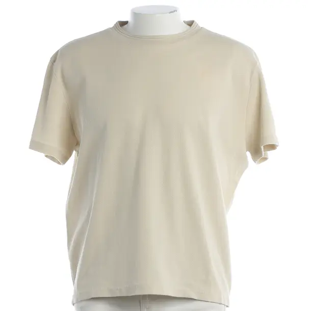 T-Shirt, in Beige, Cotton, Hugo Boss Black Label