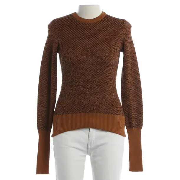Pullover, in Braun, Wolle, Salvatore Ferragamo
