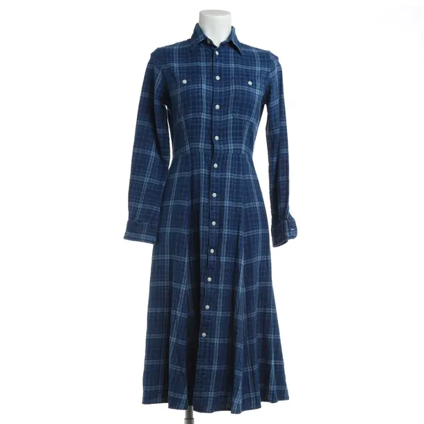 Dress, in Blue, Cotton, Polo Ralph Lauren