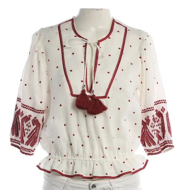 Bluse, in Weiß, Leinen, Zimmermann