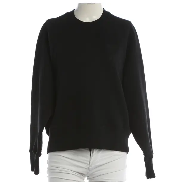 Sweatshirt, in Schwarz, Baumwolle, Ami Paris