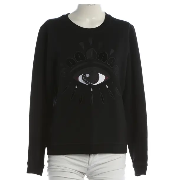 Felpa, in Nero, Cotone, Kenzo