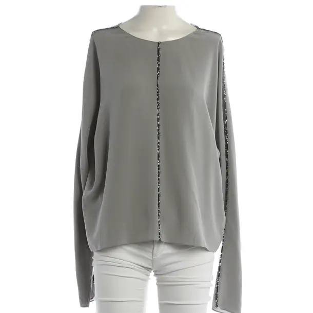 Bluse, in Grau, Seide, Dorothee Schumacher