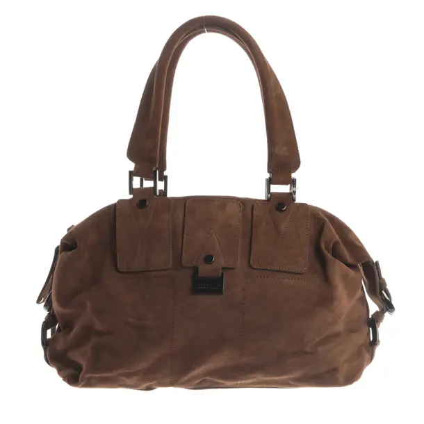 Shoulder Bag, in Brown, Leather, Strenesse
