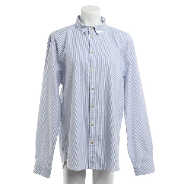 Camicetta, in Blu, Cotone, Mos Mosh