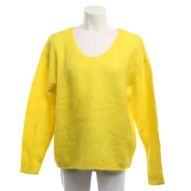 Pullover, in Gelb, Wolle, American Vintage