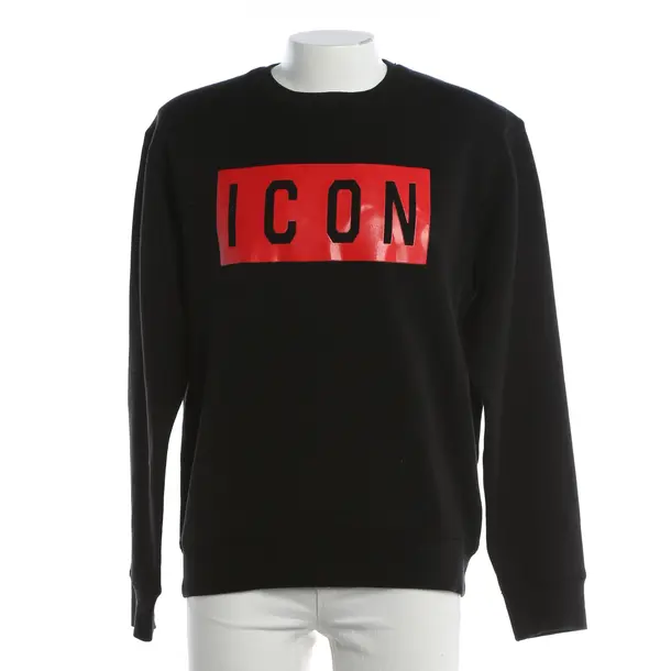 Sweatshirt, in Black, Cotton, Dsquared