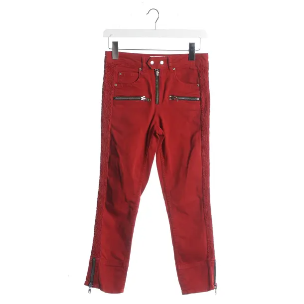 Skinny Jeans, in Red, Cotton, Isabel Marant Étoile